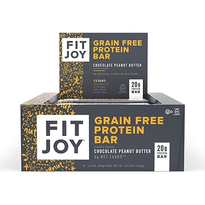 FitJoy Protein Bars Chocolate Peanut Butter