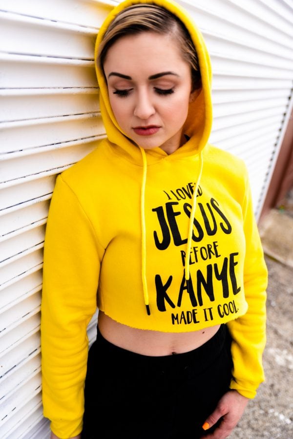 Modest Muscle Hoodie Yellow
